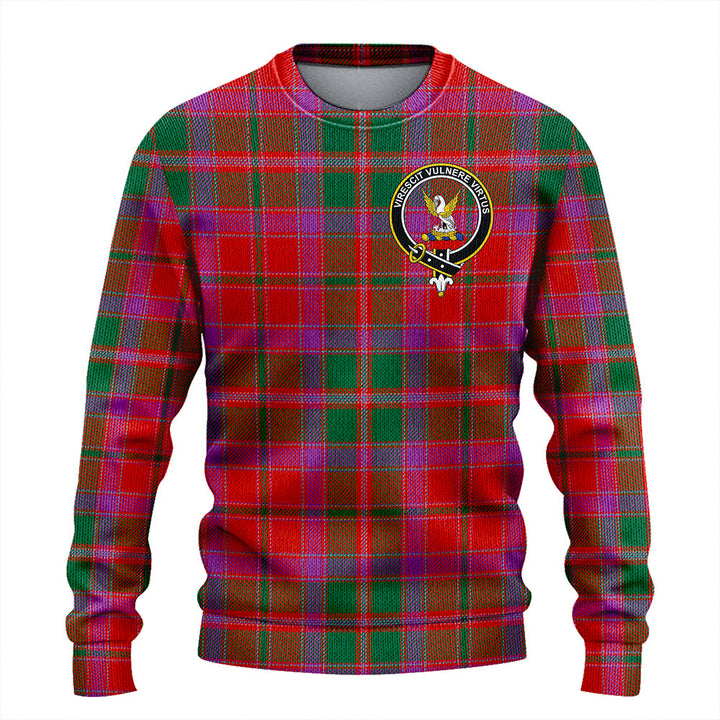 Stewart of Ardshiel Ancient Clan Badge Tartan Knitted Sweater