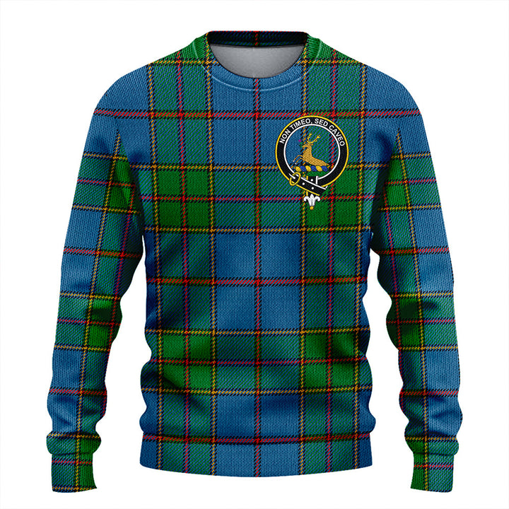 Strachan Ancient Clan Badge Tartan Knitted Sweater