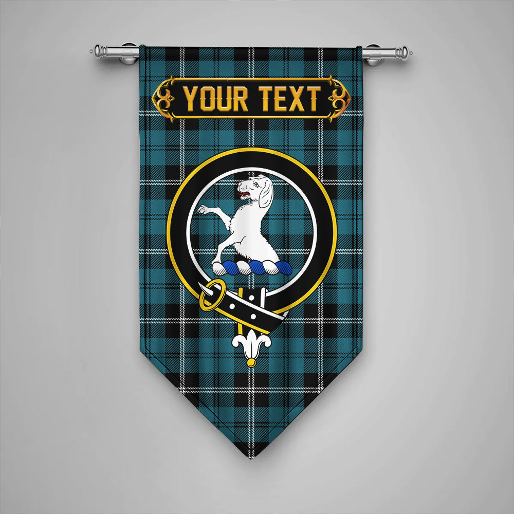 Scottish Tartan Munro Weathered Clan Badge Gonfalon Personalize main image 0