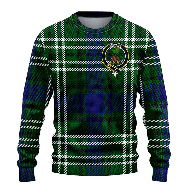 Swinton Clan Badge Tartan Knitted Sweater