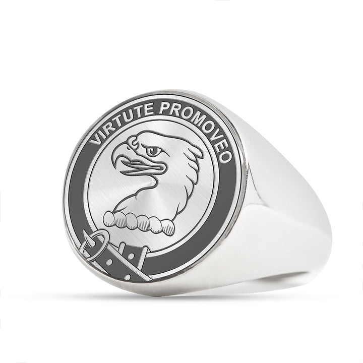 Sydserf (or Sideserf) Clan Badge Engraved Signet Ring