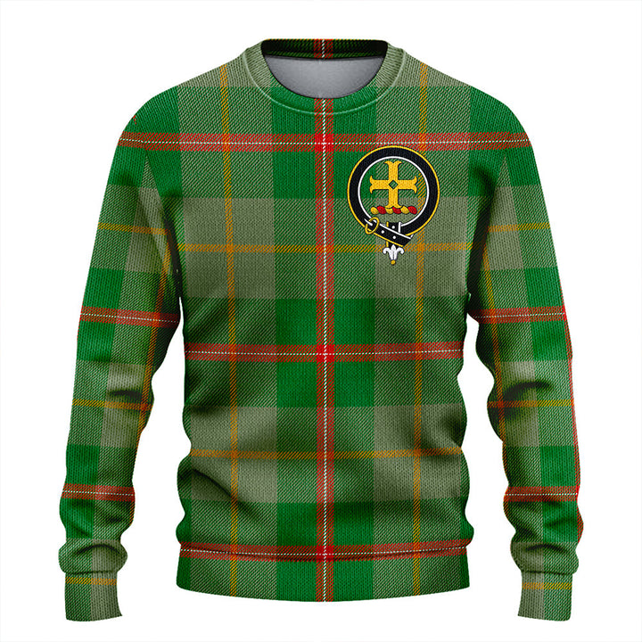 Symington Ancient Clan Badge Tartan Knitted Sweater