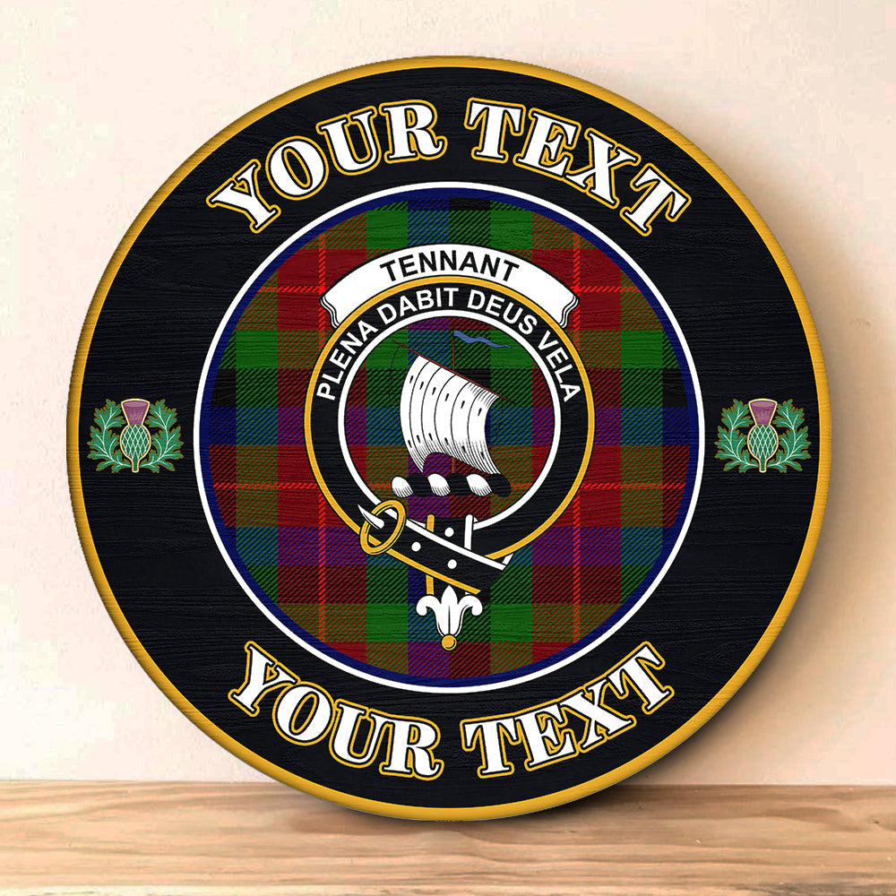 Tennant Tartan Crest T-shirt main image 1