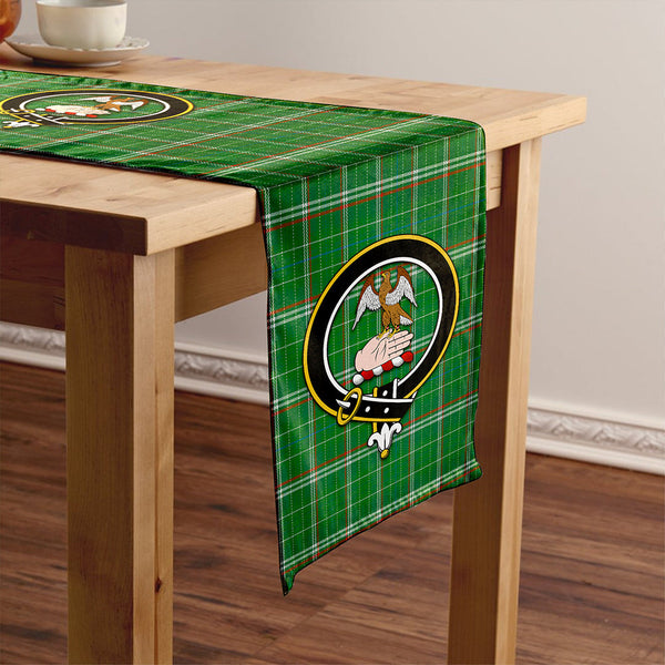 Toshach Ancient Clan Badge Tartan Table Runner