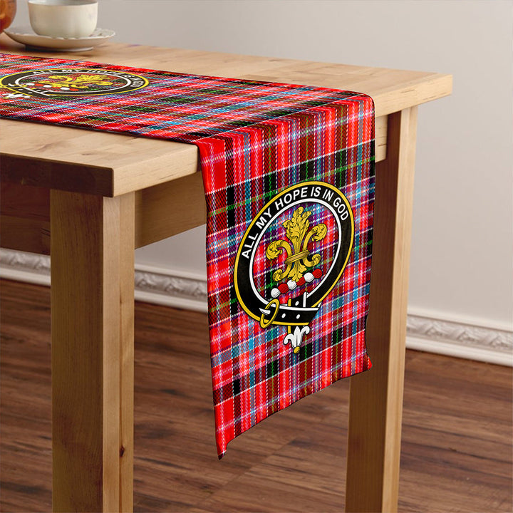 Udny Clan Badge Tartan Table Runner