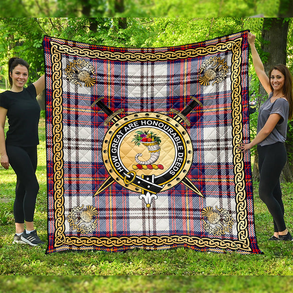 Walker Dress Modern Clan Badge Tartan Premium Quilt Celtic Shield