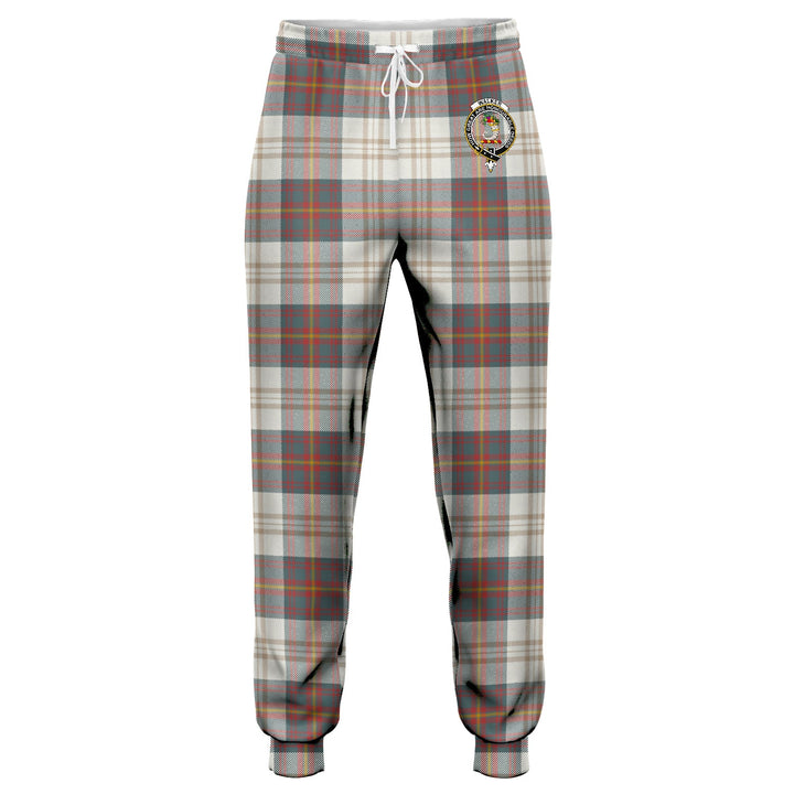 Walker Dress Weathered Clan Badge Tartan Jogger Pants