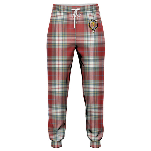 Warden Weathered Clan Badge Tartan Jogger Pants
