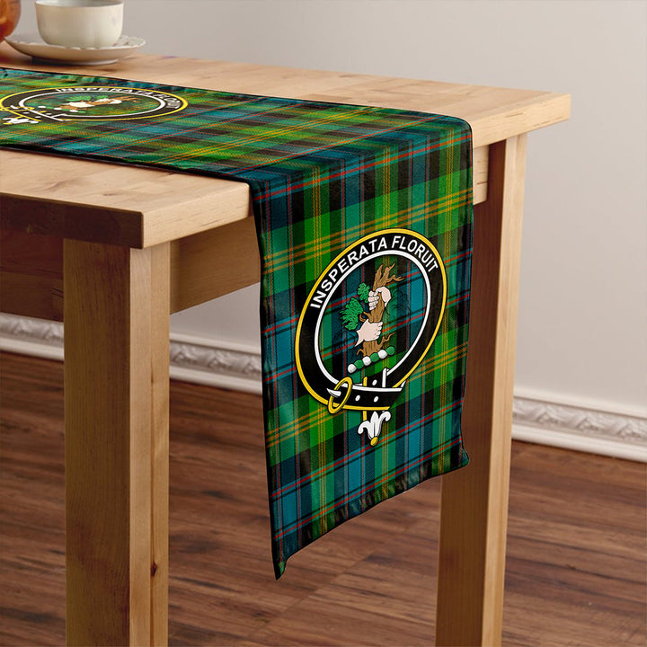 Watson (Wate/Watt) Ancient Clan Badge Tartan Table Runner