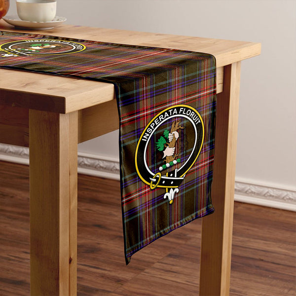 Watt (Wate) Weathered Clan Badge Tartan Table Runner