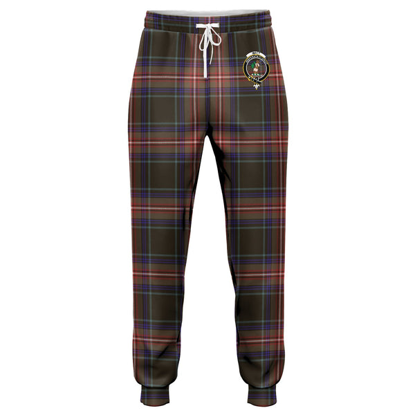 Watt (Wate) Weathered Clan Badge Tartan Jogger Pants