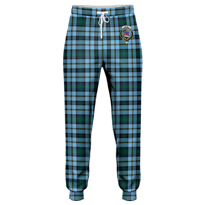 Weir Modern Clan Badge Tartan Jogger Pants