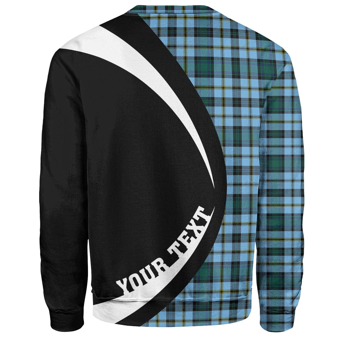 Scottish Tartan Tindal Modern Clan Crewneck Sweatshirt Plaid Style