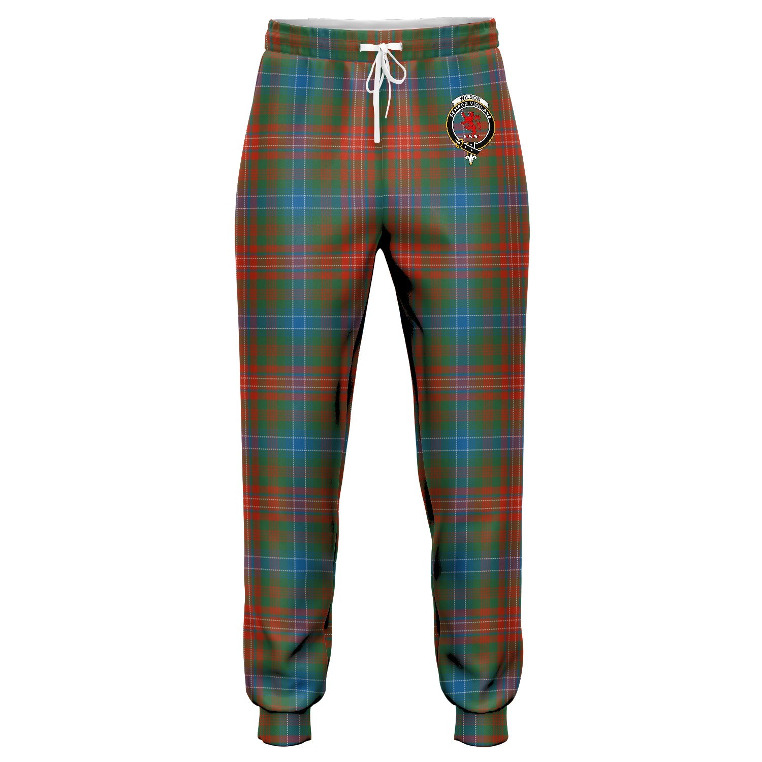 Moffat Modern Tartan Crest Jogger Sweatpants - Alba Celtic Style main image 1