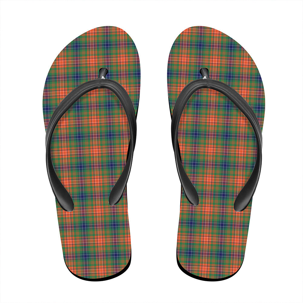 Galloway Red Tartan Plaid Flip Flop main image 1