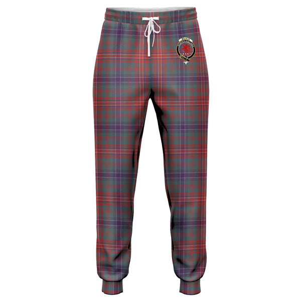Wilson Weathered Clan Badge Tartan Jogger Pants