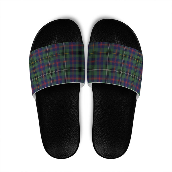 Wood Modern Tartan Classic Slide Sandals