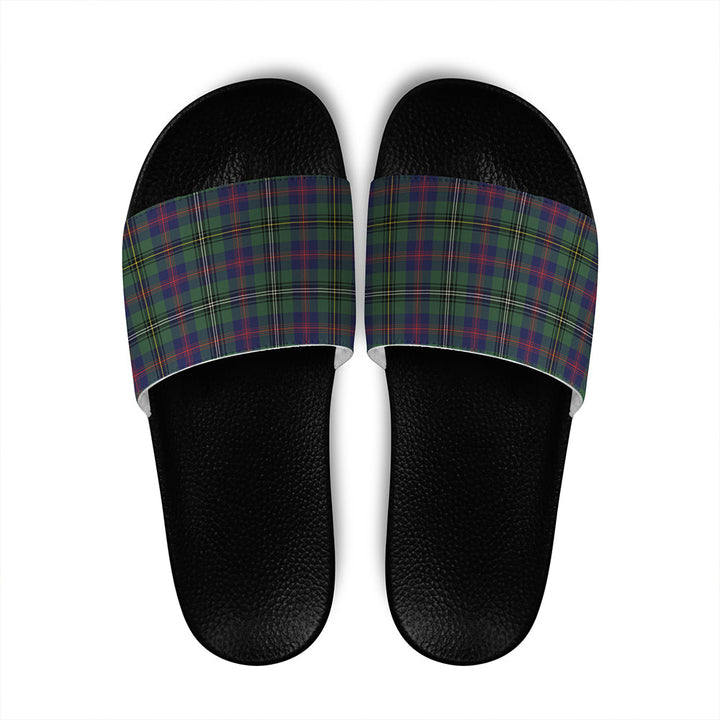 Wood Modern Tartan Classic Slide Sandals