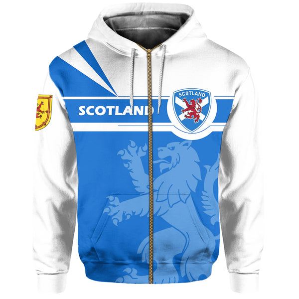 Celtic Hoodie - Scotland Zip Hoodie Lion