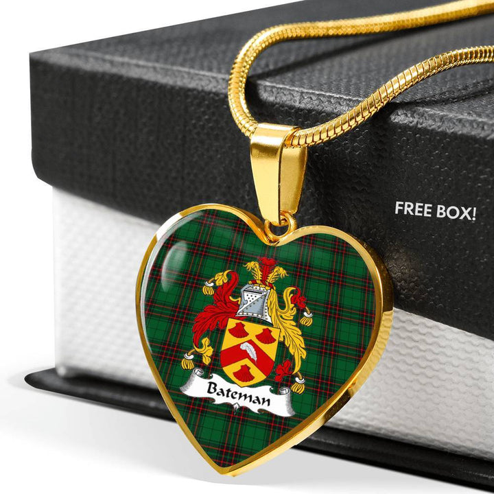 Bateman Clan Badge Classic Tartan Necklaces
