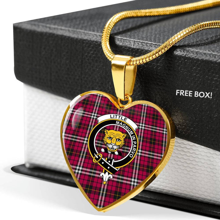 Little Clan Badge Classic Tartan Necklace
