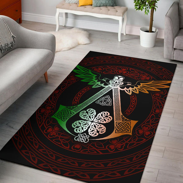 Celtic Area Rug Irish Celtic Symbols and Ornaments