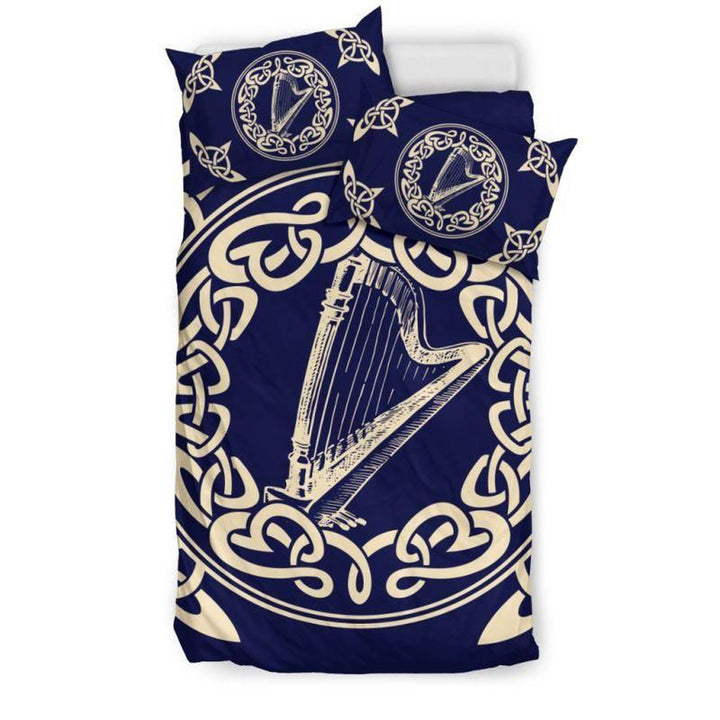Celtic Bedding Set - Irish Harp