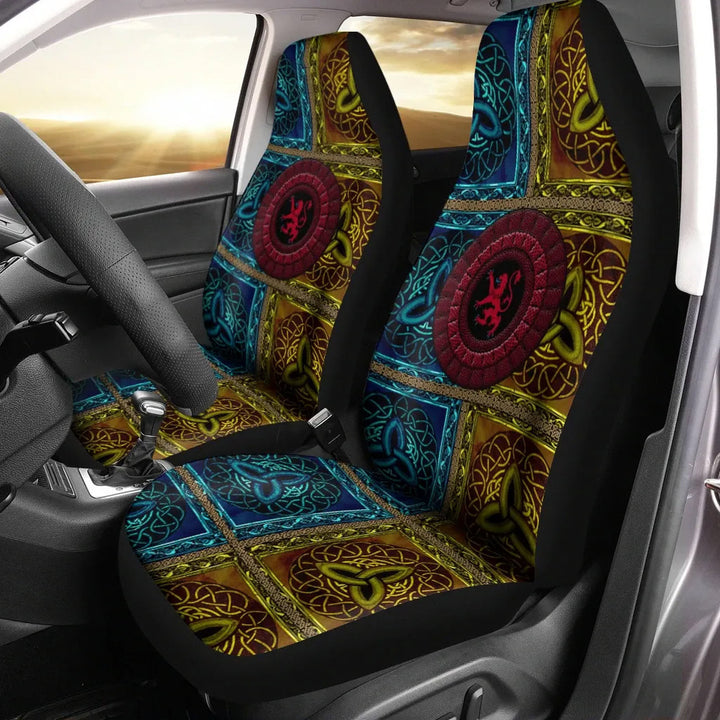 Celtic Car Seat Cover Scotland Circle Celtic