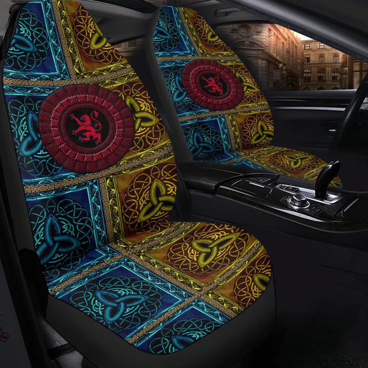 Celtic Car Seat Cover Scotland Circle Celtic