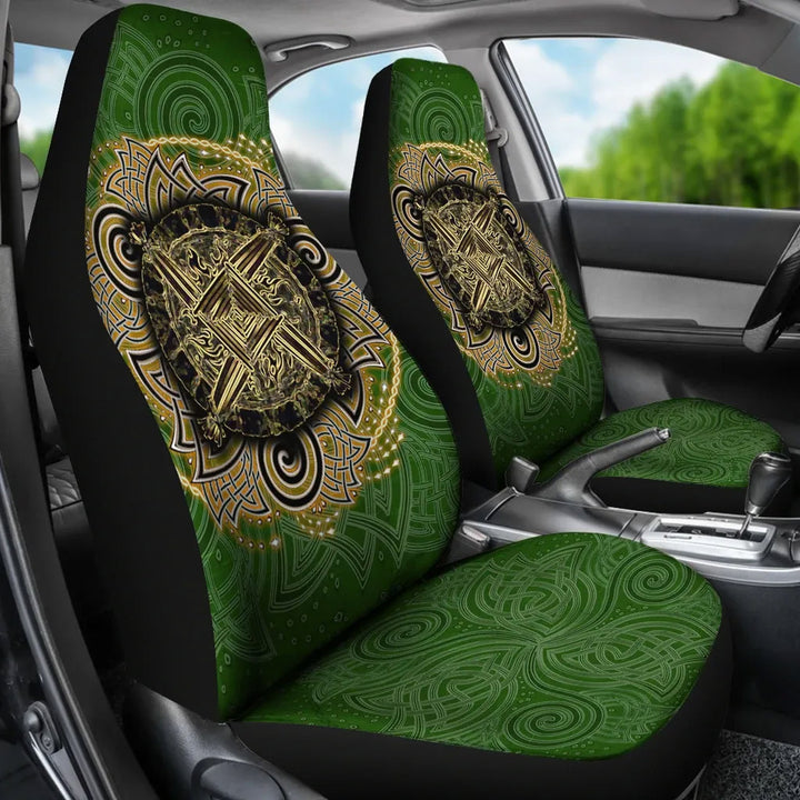 Celtic Car Seat Covers Celtic Irish St Brigid's Cross Triple Spiral