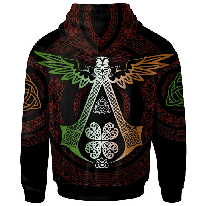 Celtic Hoodie - Irish Celtic Symbols and Ornaments