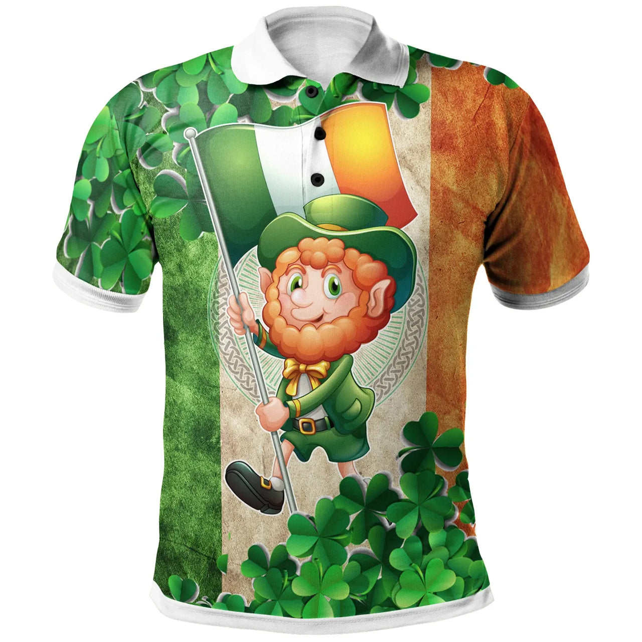 Ireland Celtic Polo Shirt Happy St. Patricks Day