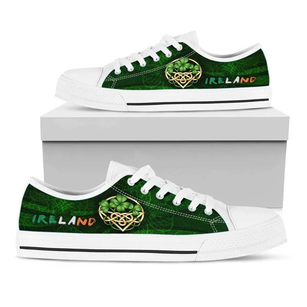 Ireland Celtic Low Top Shoes - Irish Shamrock