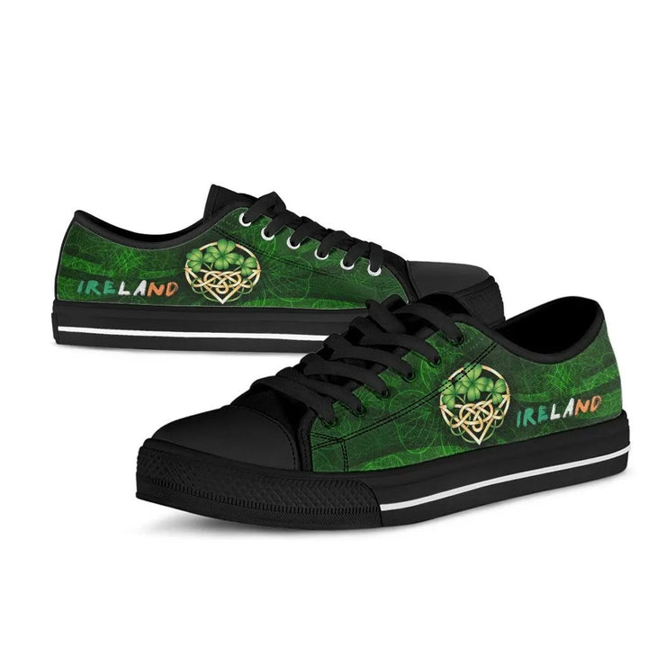 Ireland Celtic Low Top Shoes - Irish Shamrock