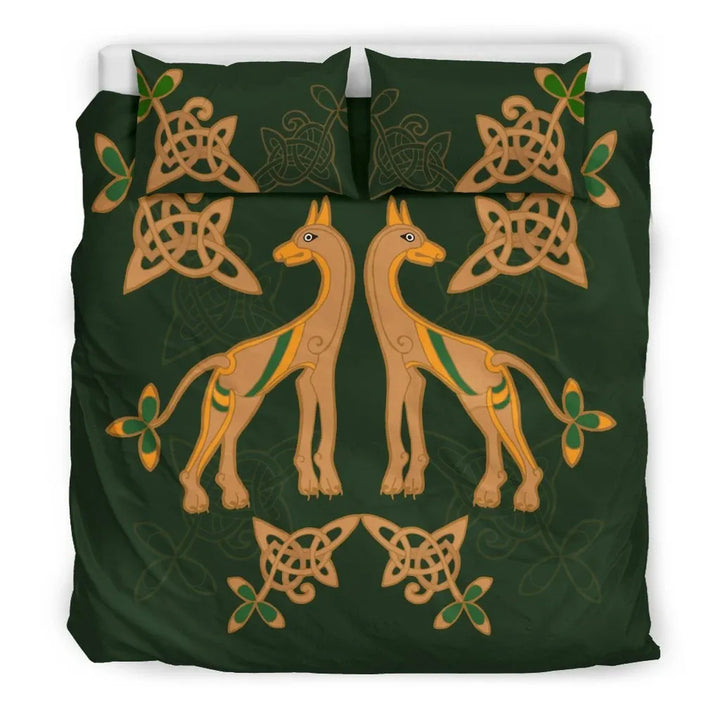 Celtic Irish With Knots And Clovers Bedding Set