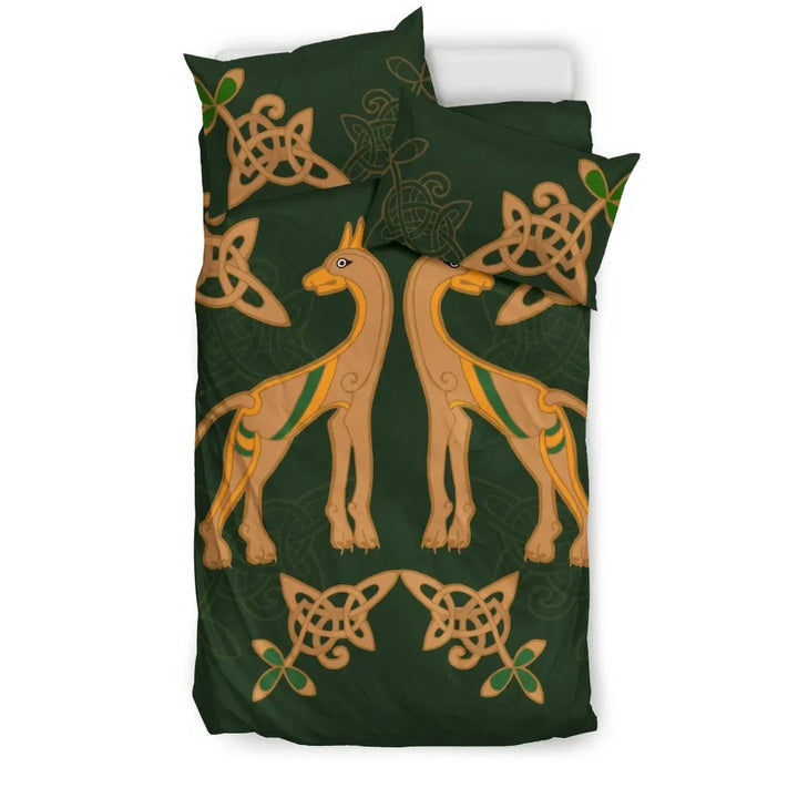 Celtic Irish With Knots And Clovers Bedding Set