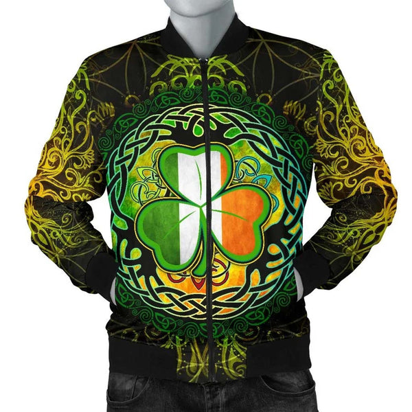 Ireland Celtic Unisex Bomber Jacket - Irish Tree of Life