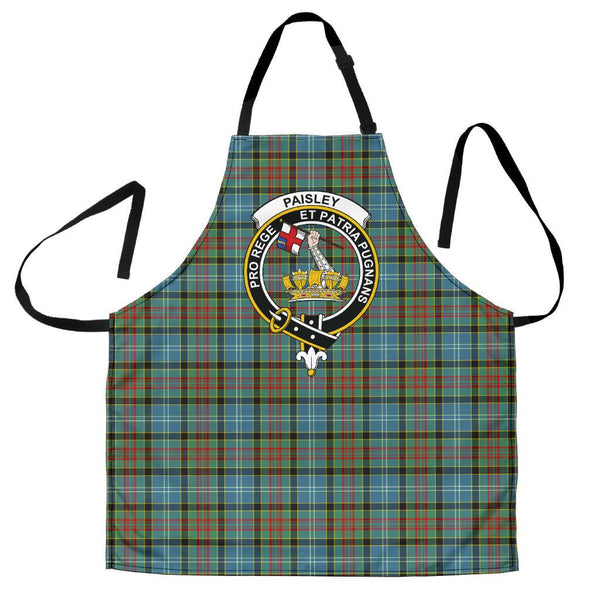 Paisley District Tartan Clan Crest Apron