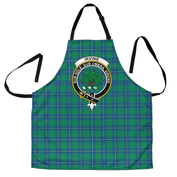 Irvine Ancient Tartan Clan Crest Apron