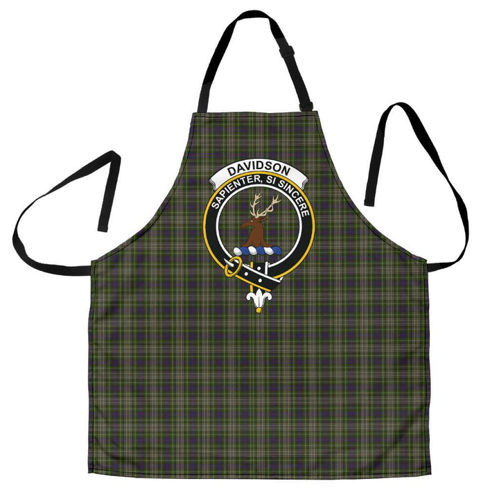 Davidson Tulloch Dress Tartan Clan Crest Apron