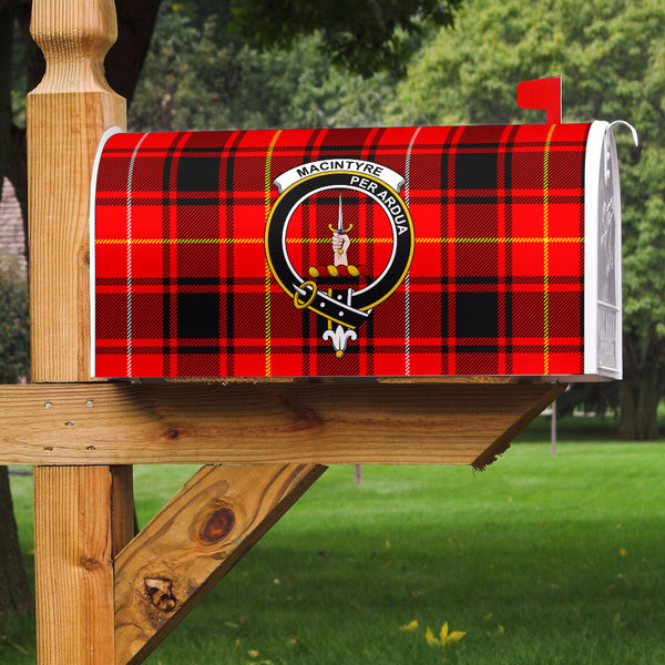 MacIntyre Modern Clan Badge Classic Tartan Mailbox Cover