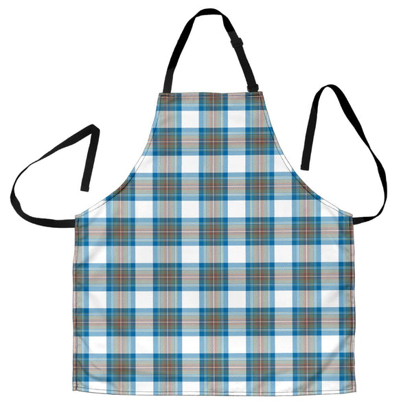 Stewart Muted Blue Tartan Clan Apron
