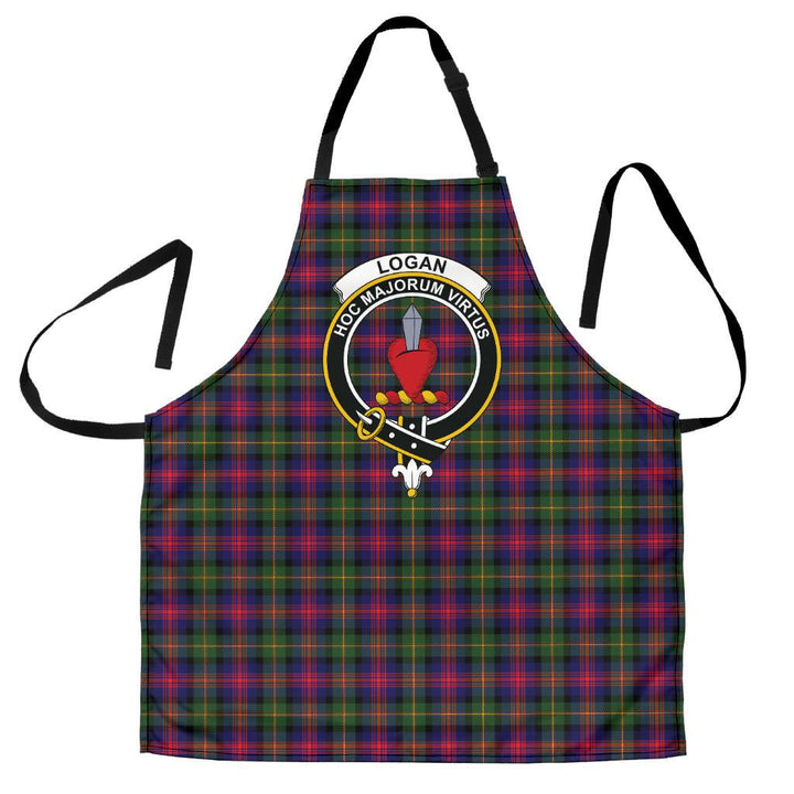 Logan Modern Tartan Clan Crest Apron