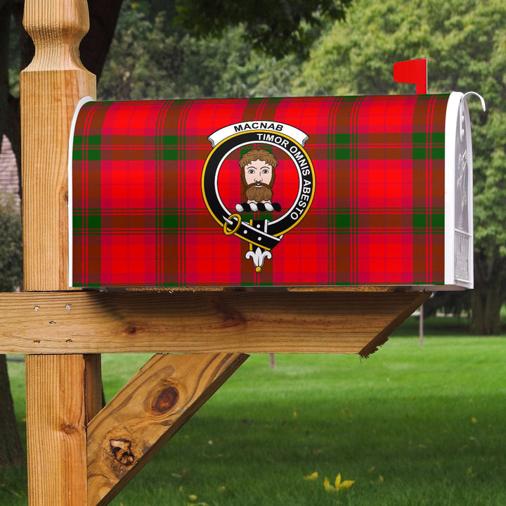 MacNab Modern Clan Badge Classic Tartan Mailbox Cover