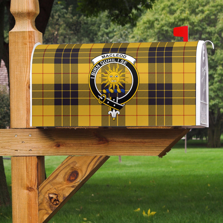 MacLeod of Lewis Ancient Clan Badge Classic Tartan Mailbox Cover