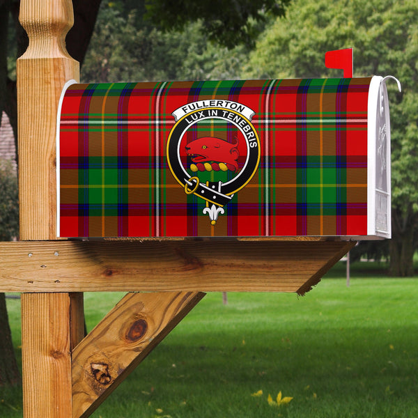 Fullerton Clan Badge Classic Tartan Mailbox Cover