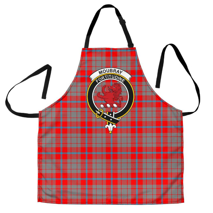 Moubray Tartan Clan Crest Apron