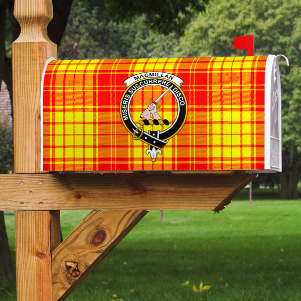 MacMillan Clan Clan Badge Classic Tartan Mailbox Cover