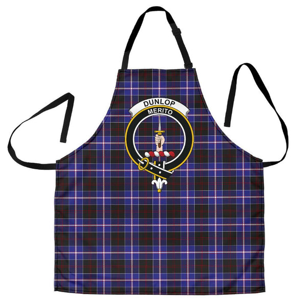 Dunlop Modern Tartan Clan Crest Apron