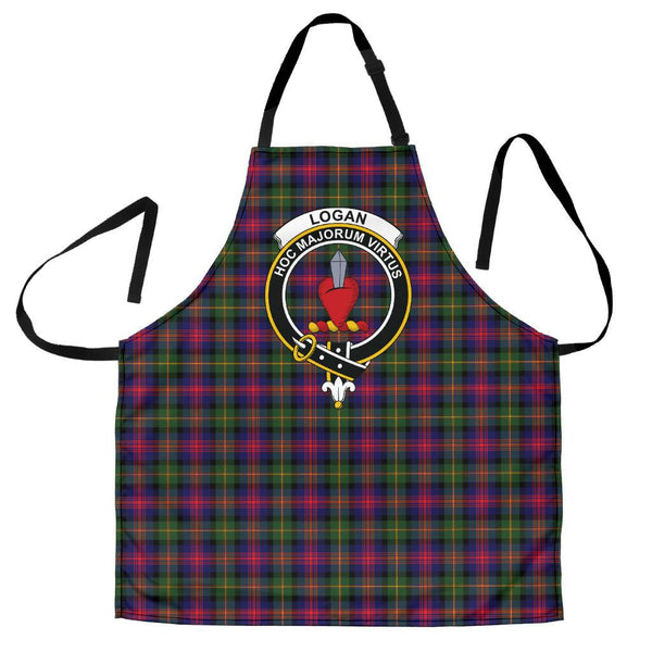 Logan Modern Tartan Clan Crest Apron